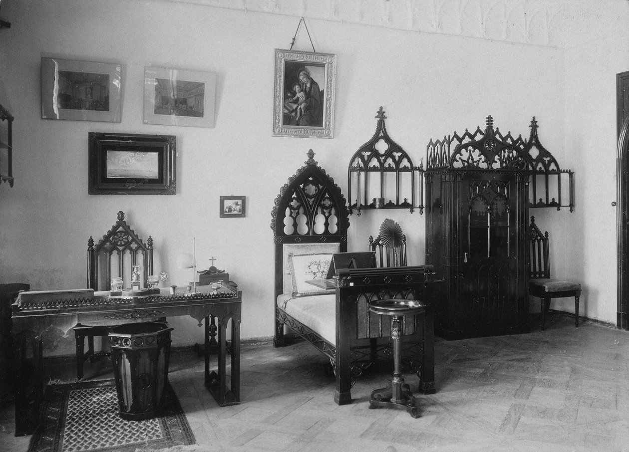 मैरीनो मनोर घर में अध्ययन, 1920 के दशक की शुरुआत में द्वारा अज्ञात