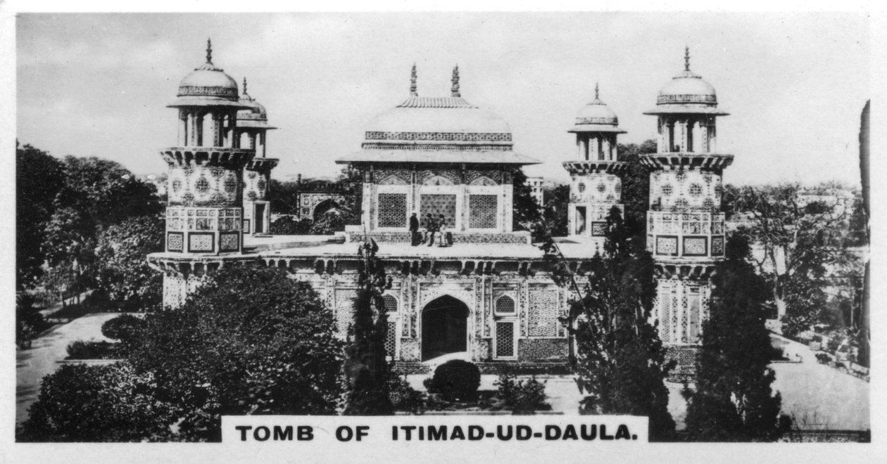 इत्माद-उद-दौला, आगरा, भारत का मकबरा, c1925 द्वारा अज्ञात