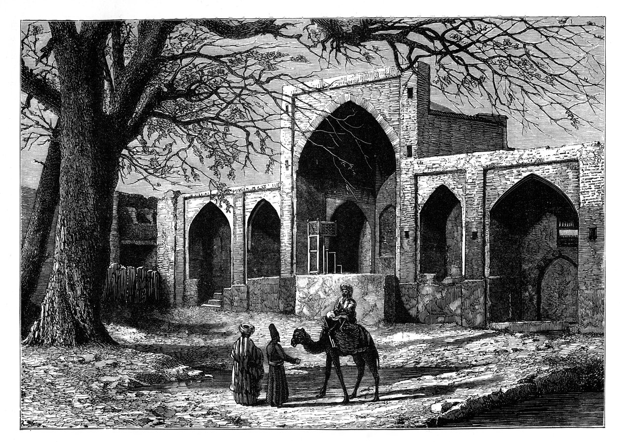 मक्का में फारस के नादिर शाह का मकबरा, 1688-1747, c1890 द्वारा अज्ञात