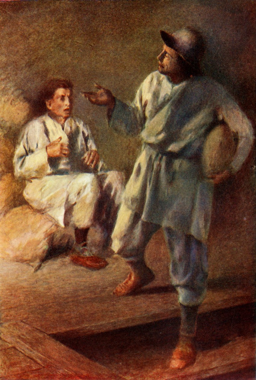 पूरी रोटी तुम्हारे लिए है, और बियर्डलेस को कुछ नहीं मिलेगा!, 1917। द्वारा अज्ञात