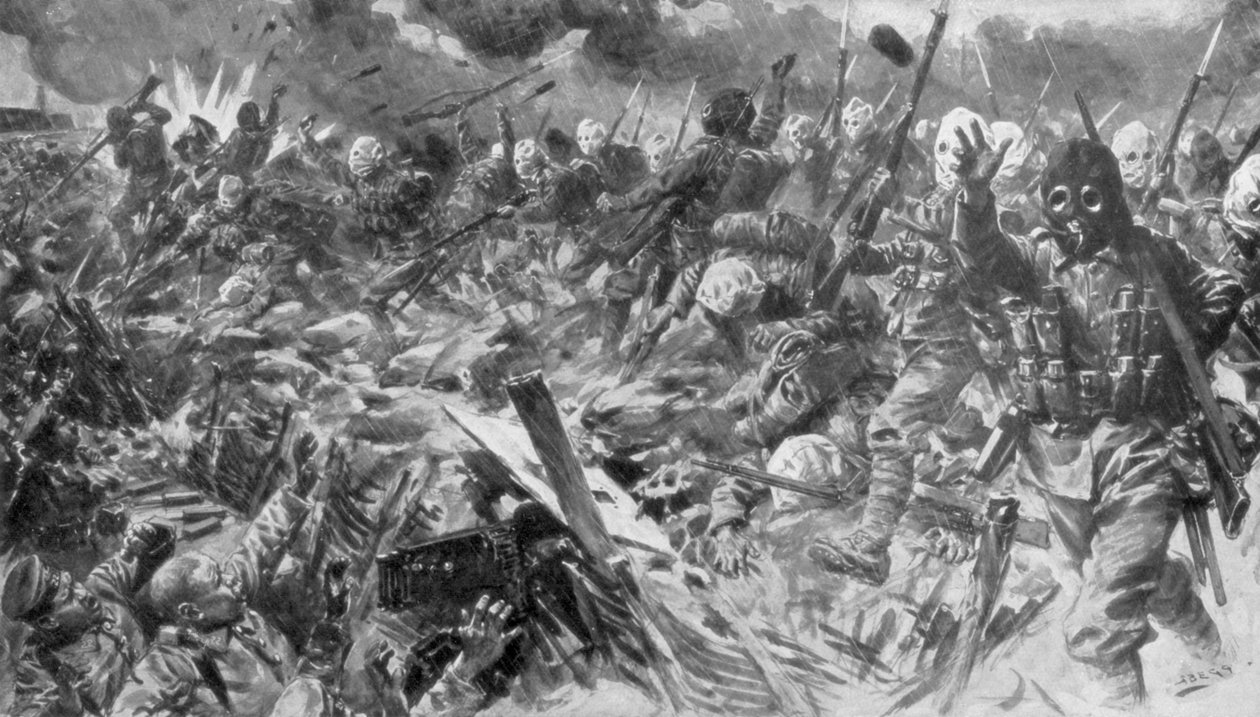 तीसरे युद्ध की कला, फ्रांस, प्रथम विश्व युद्ध, 25 सितंबर 1915, 1929 द्वारा अज्ञात