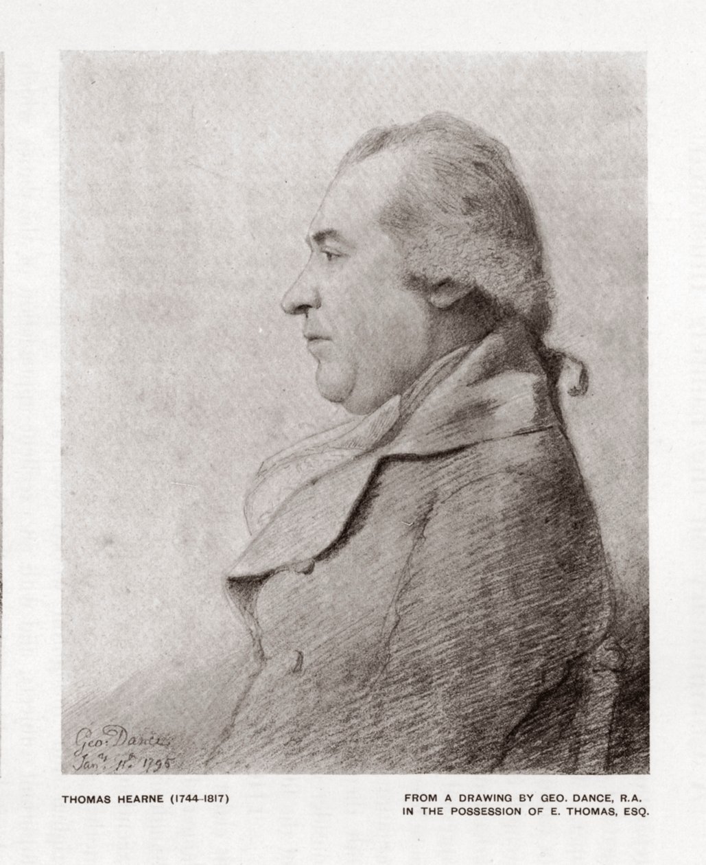 थॉमस हेर्ने 1744-1817, c1902। द्वारा अज्ञात