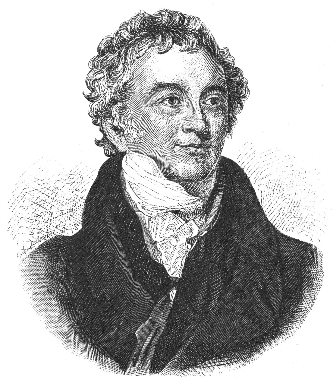 थॉमस यंग 1773-1829, भौतिक विज्ञानी और मिस्रविज्ञानी, 19 वीं शताब्दी द्वारा अज्ञात