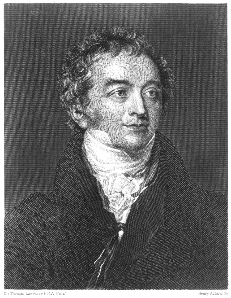 थॉमस यंग 1773-1829, भौतिक विज्ञानी और मिस्रविज्ञानी, 19 वीं शताब्दी द्वारा अज्ञात