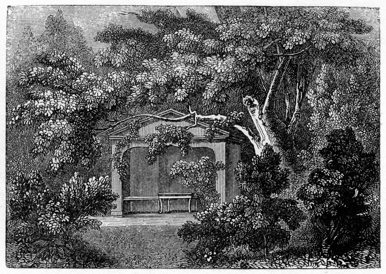 थॉमसन द पोएट्स अलकोव, रिचमंड, सरे, 1840 द्वारा अज्ञात