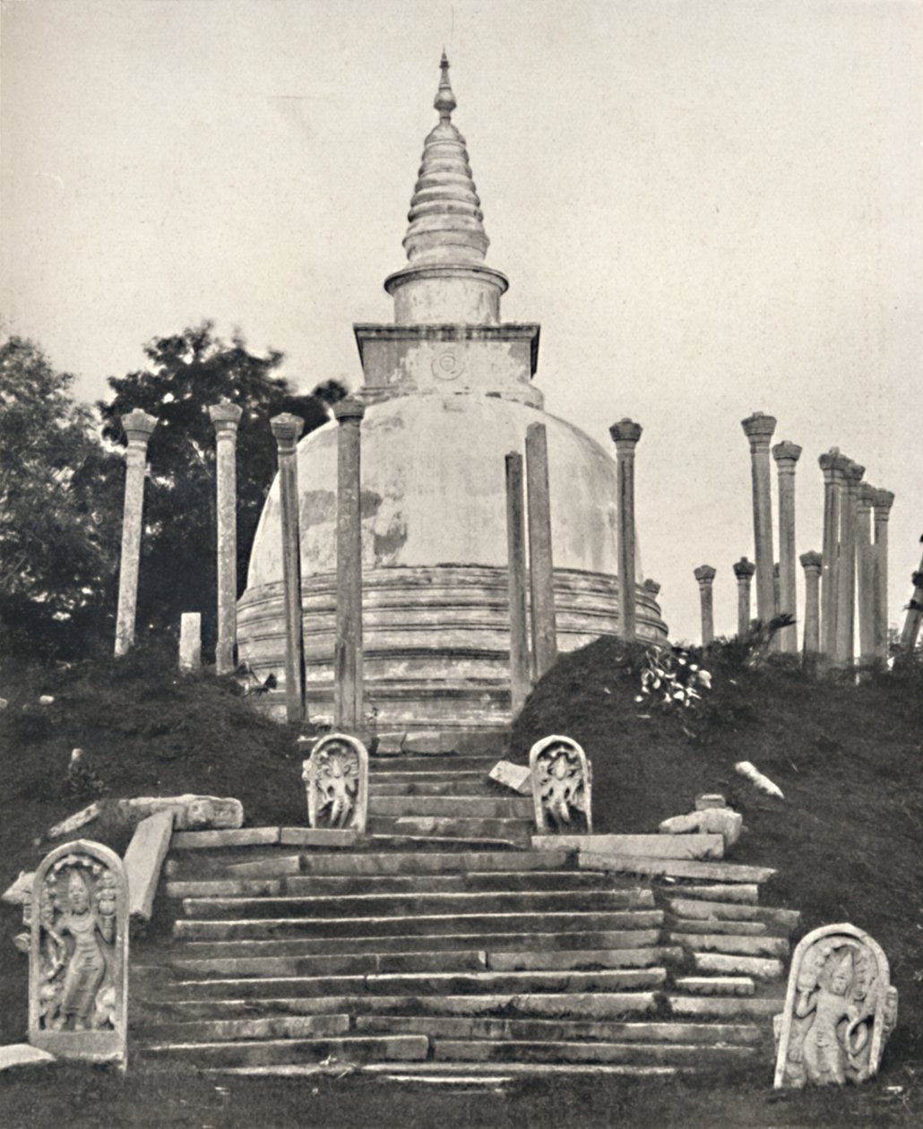 थुपरामा दगोबा ज़ू अनुराधापुरा, 1926 द्वारा अज्ञात