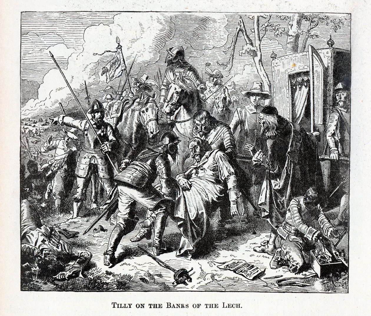 लिच के तट पर, 1882 में टिली द्वारा अज्ञात