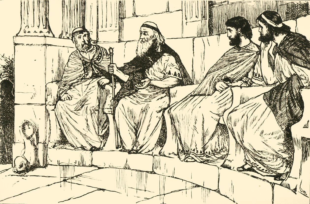 1890 में साइराकसन विधानसभा में टिमेलन। द्वारा अज्ञात