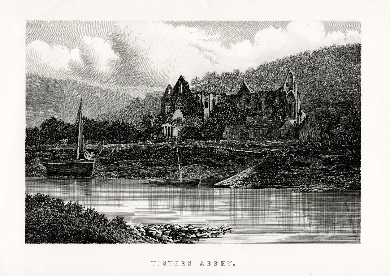 टिनटेन एबे, मोनमाउथशायर, इंग्लैंड, 1896 द्वारा अज्ञात