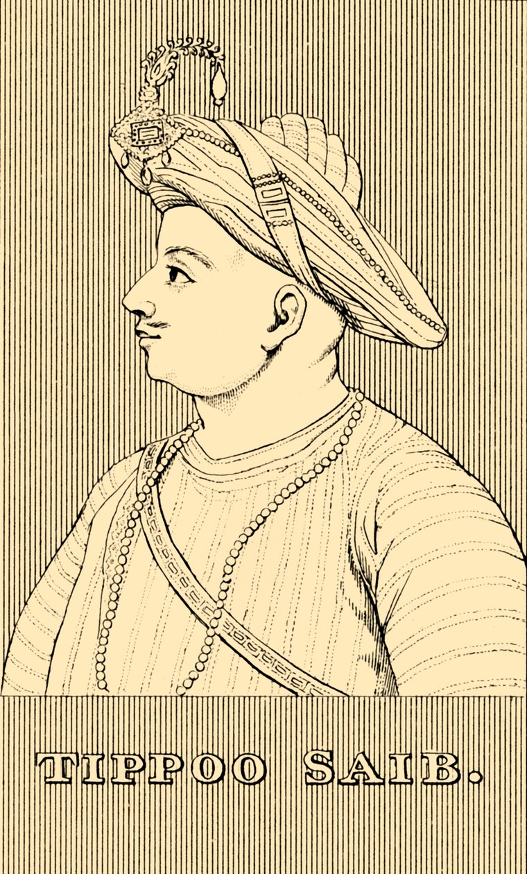 टीपू देखें, 1750-1799, 1830। द्वारा अज्ञात