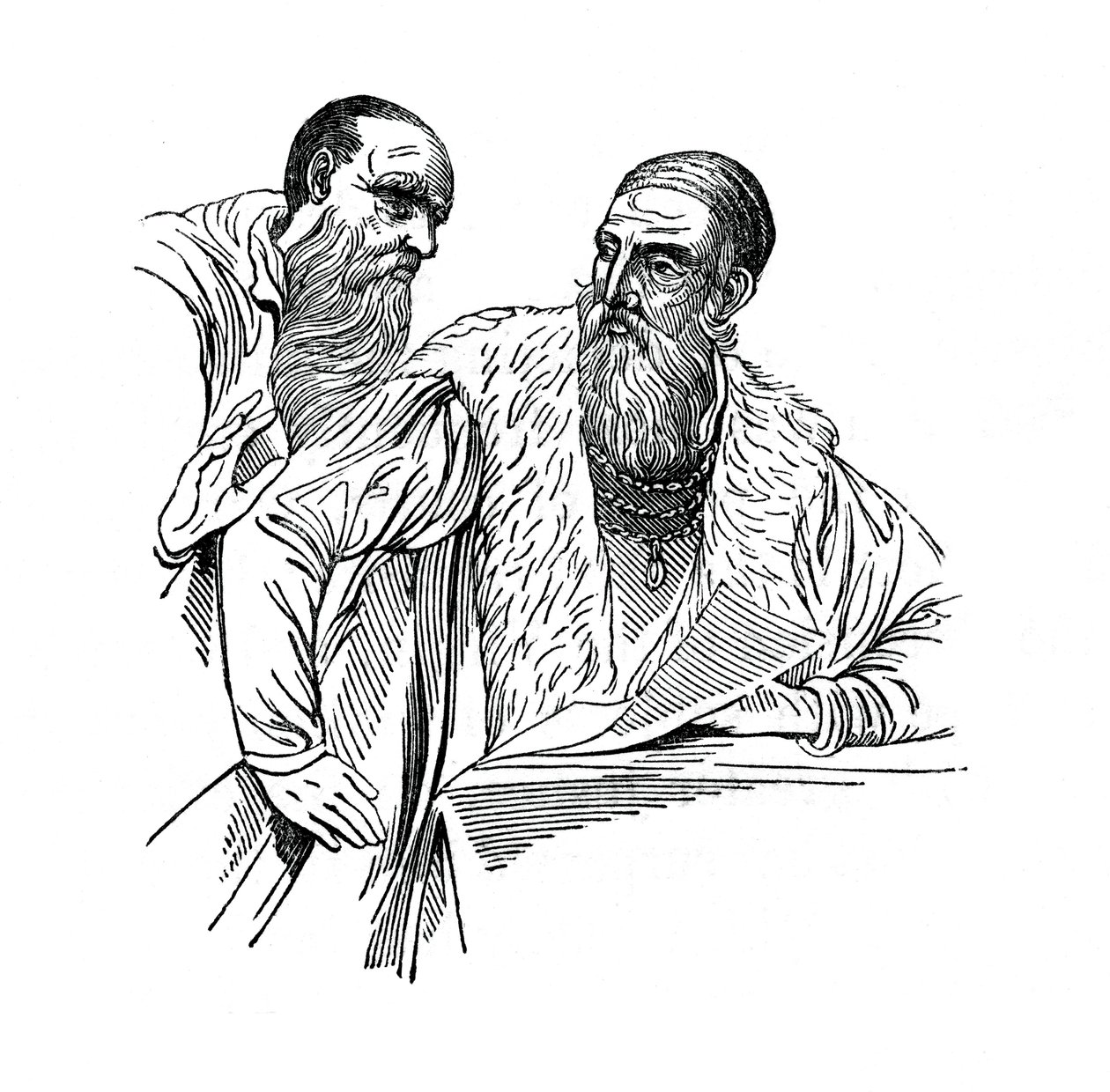 टिटियन 1487-1576 और फ्रांसिस्को डी मोसिको, 16 वीं शताब्दी 1883 द्वारा अज्ञात