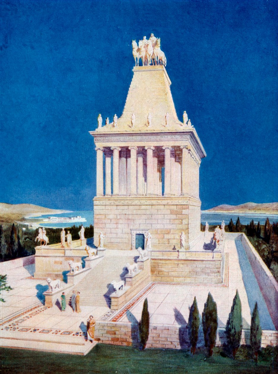 1933-1934 हैलिकार्नासस में समाधि का मकबरा द्वारा अज्ञात