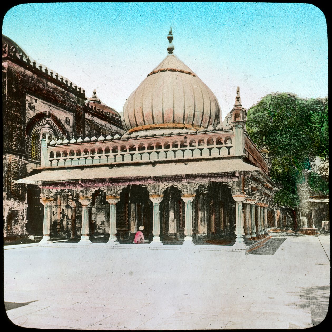 निज़ामुद्दीन औलिया का मकबरा, दिल्ली, भारत, 19 वीं सदी के अंत या 20 वीं सदी की शुरुआत में द्वारा अज्ञात