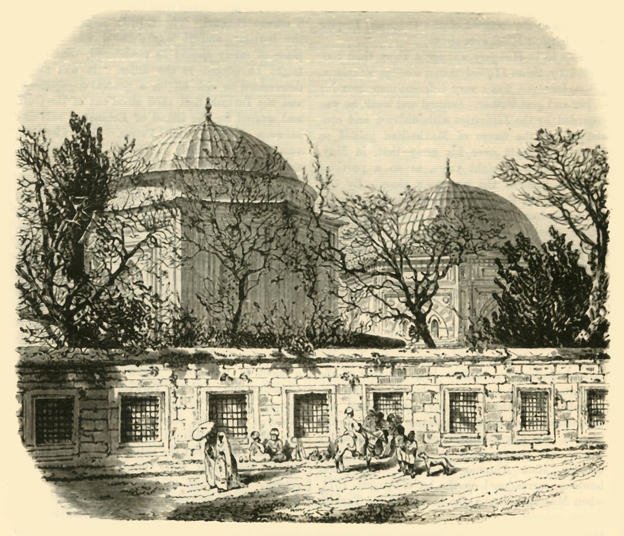 सोलिमन का मकबरा शानदार और रोक्सोलाना, कॉन्स्टेंटिनोपल, 1890। द्वारा अज्ञात