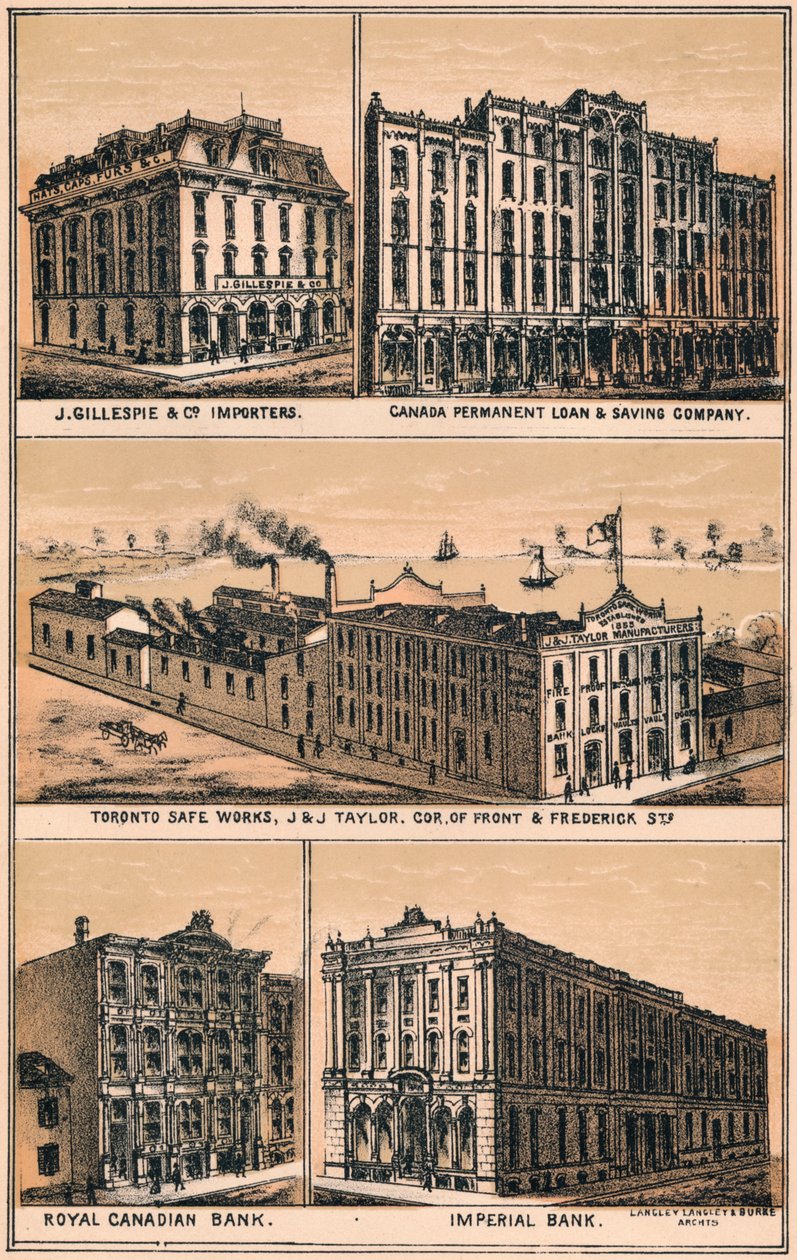 टोरंटो, 1877। द्वारा अज्ञात