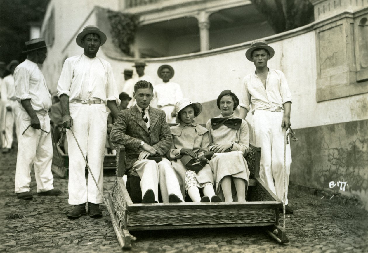 पर्यटक, मदीरा, c1920s-c1940s द्वारा अज्ञात
