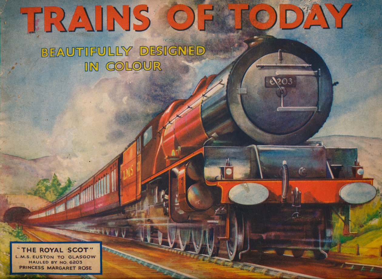 आज की ट्रेनें: द रॉयल स्कॉट, एलएमएस यूस्टन से ग्लासगो, 1940 द्वारा अज्ञात