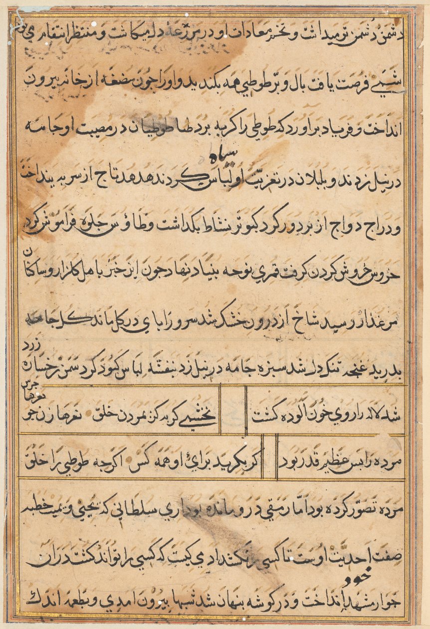 एक तोते की तूती-नामा दास्तां, c. 1560 द्वारा अज्ञात