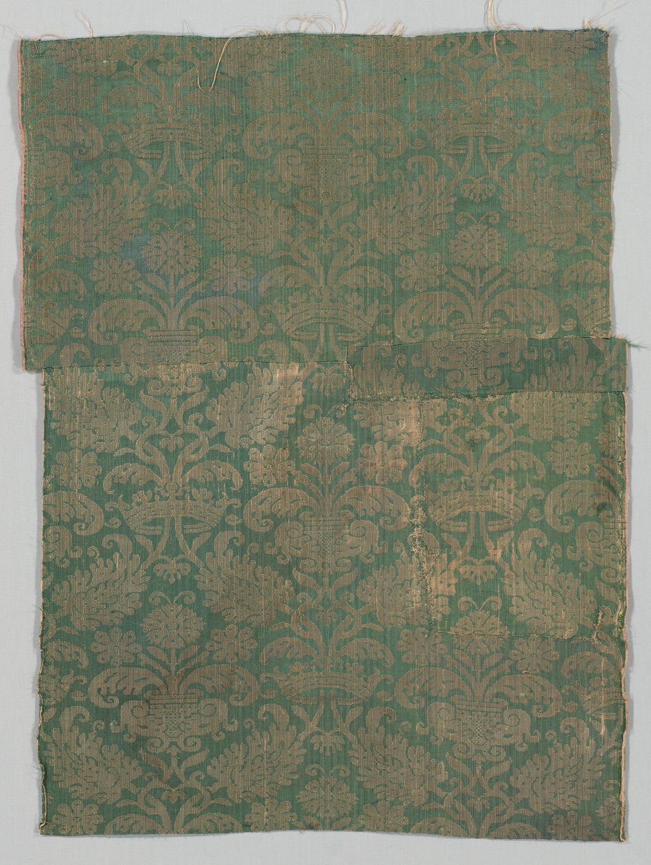 कपड़ा की दो लंबाई, 1500s। द्वारा अज्ञात