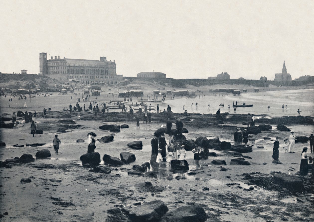 टाइनमाउथ - द एक्वेरियम एंड सैंड्स, 1895 द्वारा अज्ञात