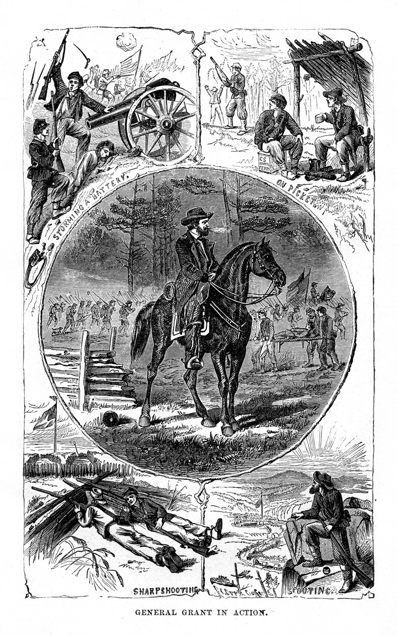 Ulysses S Grant, संयुक्त राज्य अमेरिका के 18 वें राष्ट्रपति, 1872 द्वारा अज्ञात
