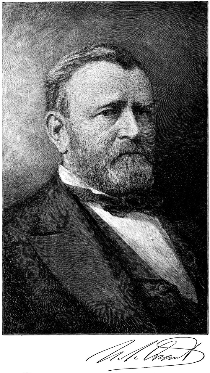 Ulysses S Grant, अमेरिकी सैनिक और राजनेता, 19 वीं सदी के अंत में द्वारा अज्ञात