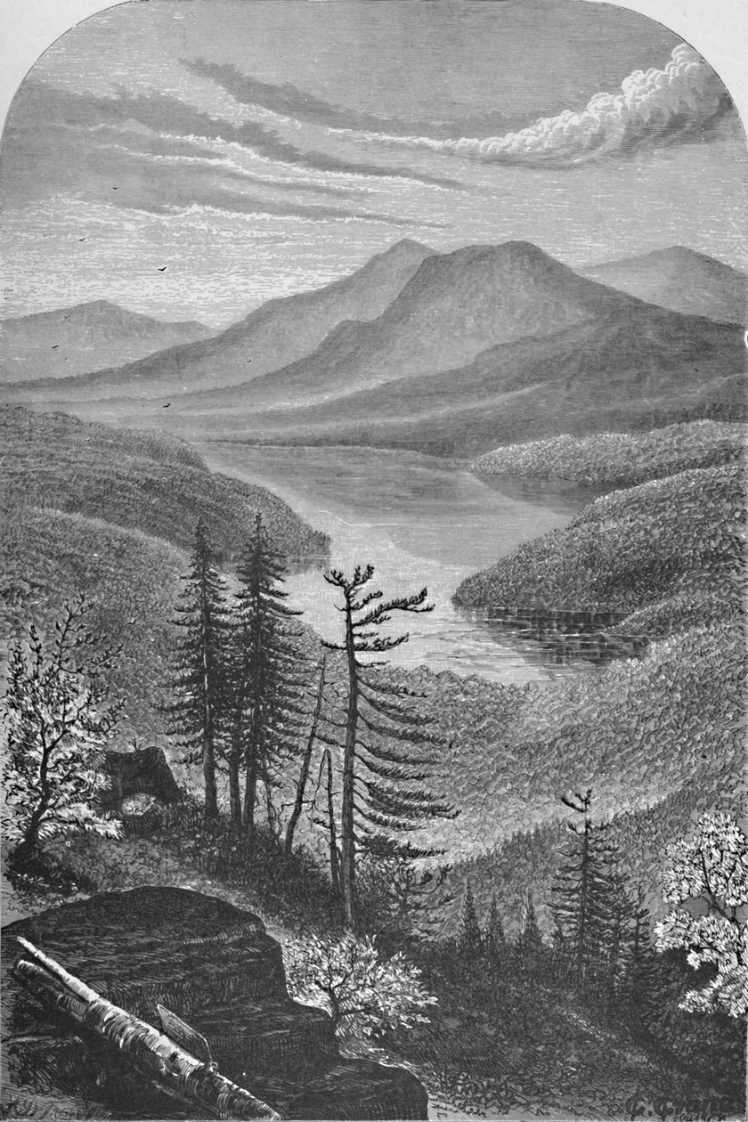 अपर एसेबल झील, c1870, 1883 द्वारा अज्ञात