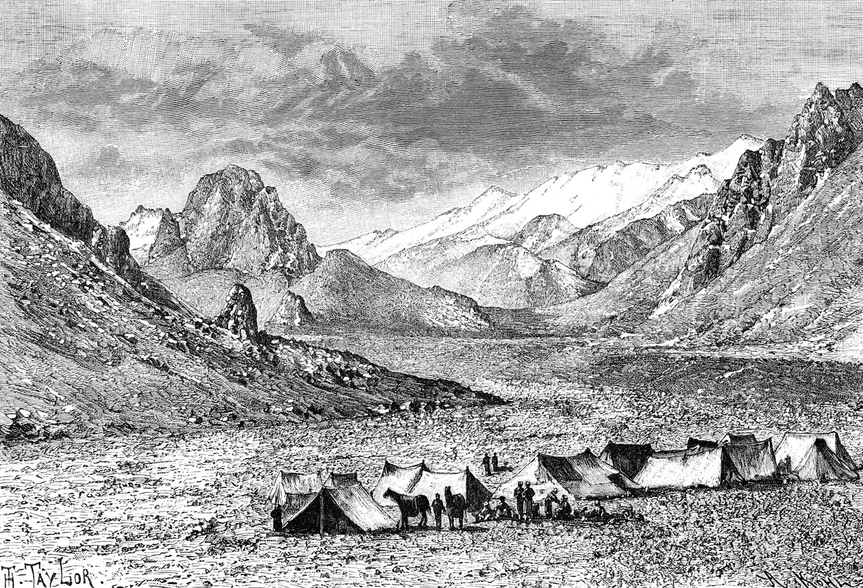 अपर कारा-काश घाटी, c1890 द्वारा अज्ञात