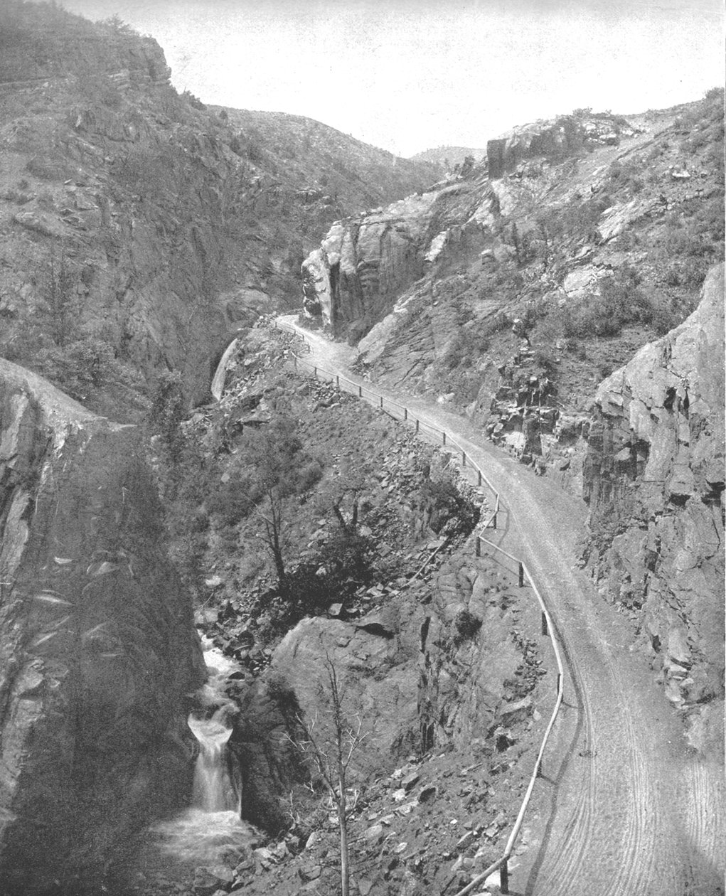 यूटे पास, कोलोराडो, संयुक्त राज्य अमेरिका, c1900। द्वारा अज्ञात