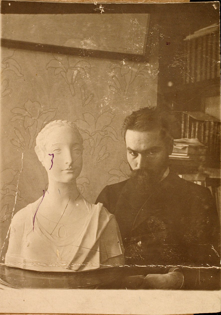 वालरी ब्रायसोव, रूसी लेखक और कवि, 1900s द्वारा अज्ञात