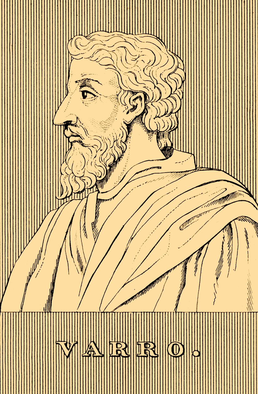Varro, 116-27 ईसा पूर्व 1830। द्वारा अज्ञात
