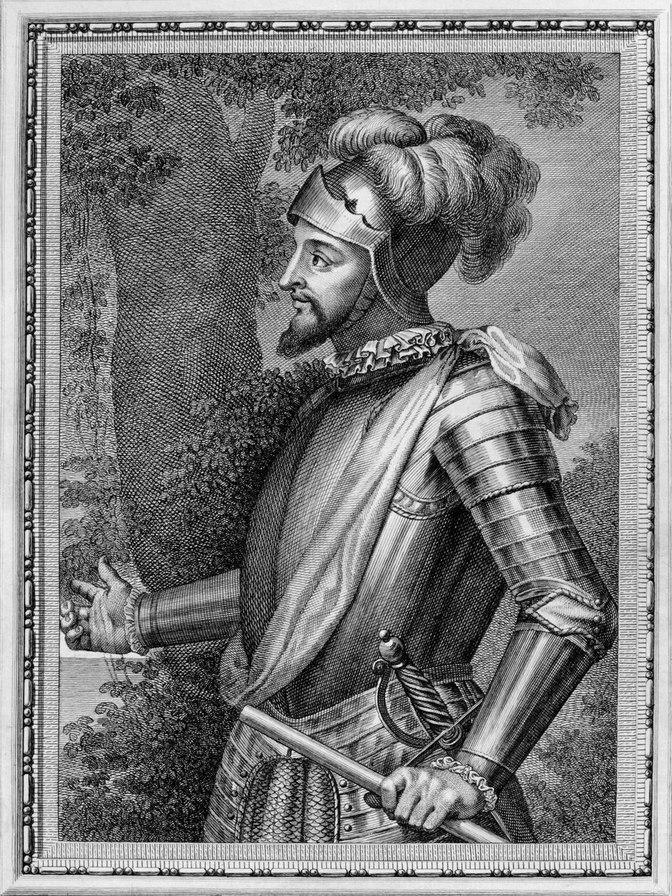 वास्को नूनेज़ डी बाल्बो 1475-1519 इलस्ट्रेटेड स्पानीयार्ड्स के पोर्ट्रेट्स से, 1791 द्वारा अज्ञात