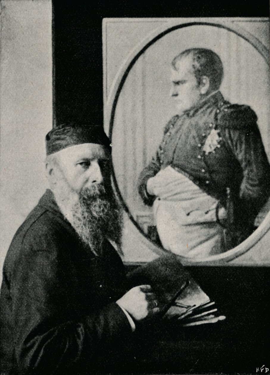 वेरेस्टैचिन पेंटिंग एन नेपोलियन की एक तस्वीर, c1890, 1910 द्वारा अज्ञात