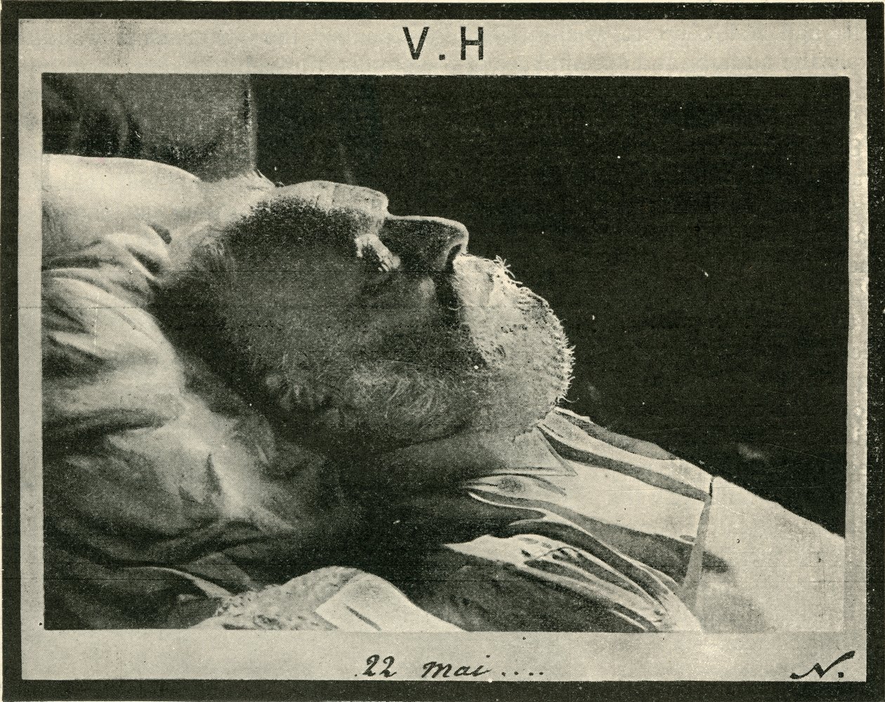 विक्टर ह्यूगो आफ्टर डेथ, 1885, 1902। द्वारा अज्ञात
