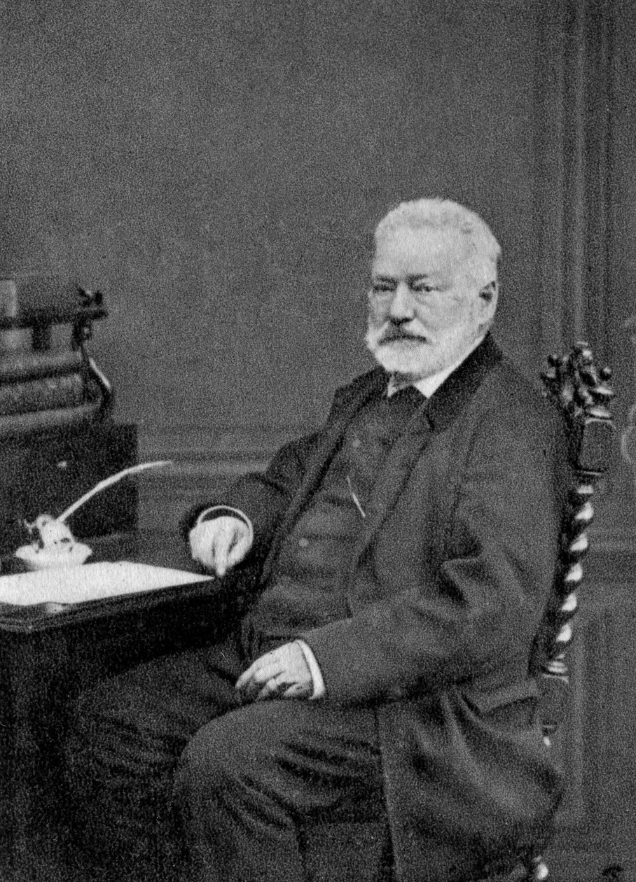 विक्टर ह्यूगो, फ्रांसीसी लेखक, 1872 द्वारा अज्ञात
