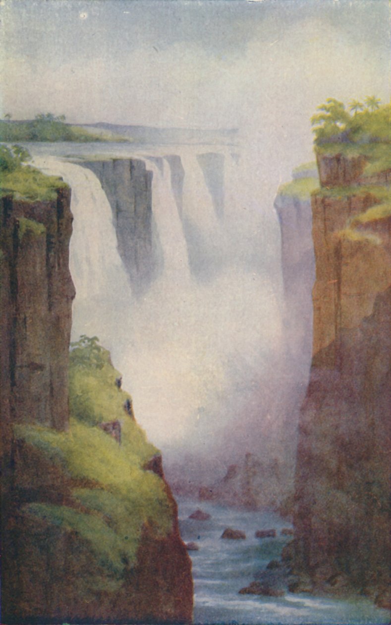 विक्टोरिया फॉल्स, 1924 द्वारा अज्ञात