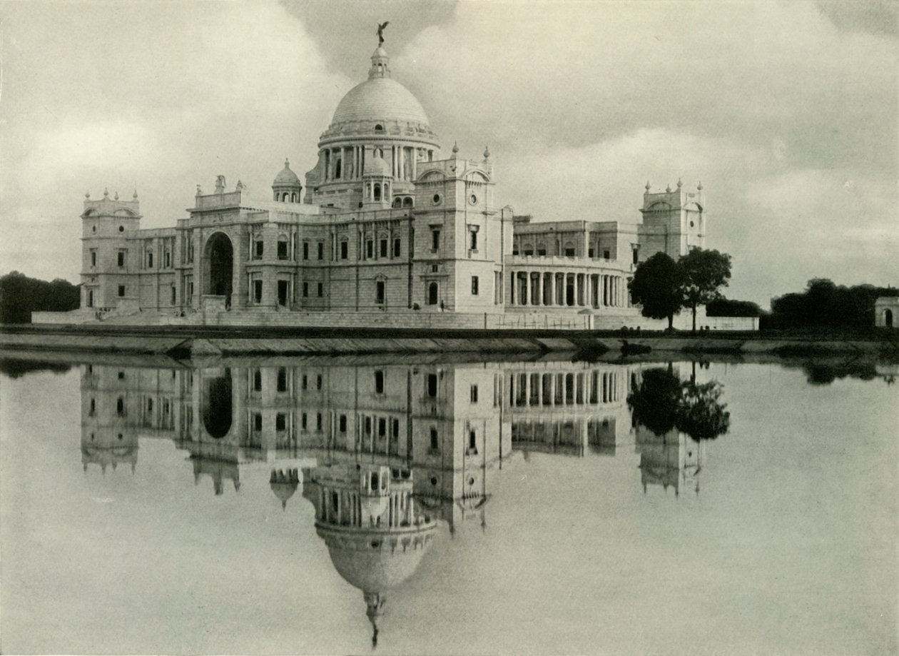 विक्टोरिया मेमोरियल हॉल, उत्तर-पश्चिम, 1925 से। द्वारा अज्ञात