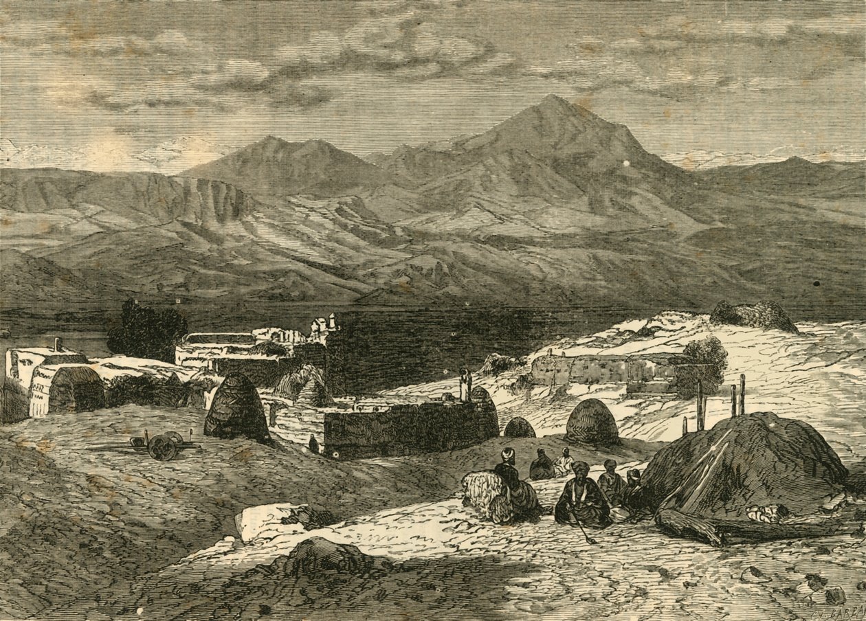 दक्षिणी आर्मेनिया में देखें, 1890। द्वारा अज्ञात