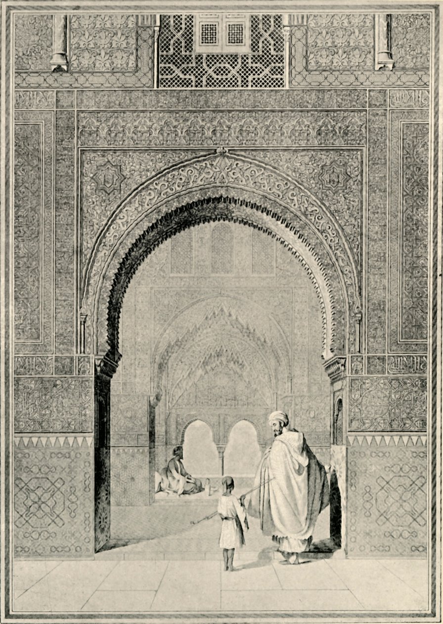दो बहनों के हॉल में देखें, 19 वीं सदी, 1907। द्वारा अज्ञात