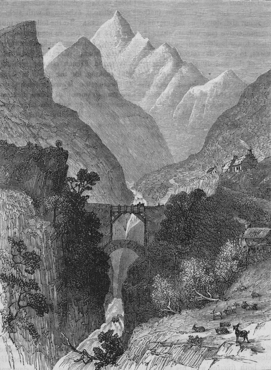 Pyrenees में देखें, c1880 द्वारा अज्ञात