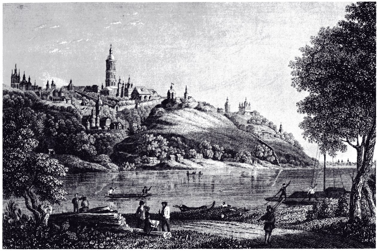 कीव, 1835 का दृश्य द्वारा अज्ञात
