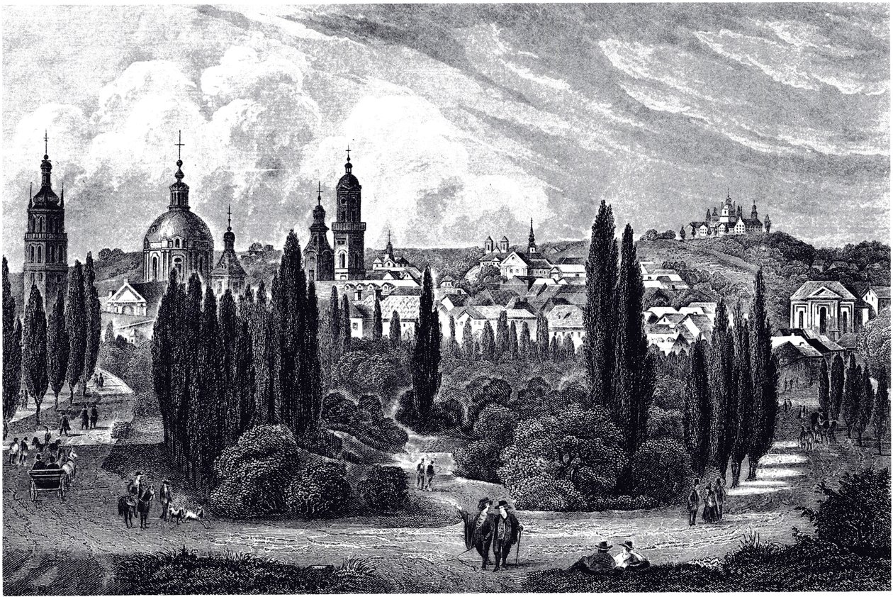 लम्बर्ग का दृश्य, सीए 1845 द्वारा अज्ञात