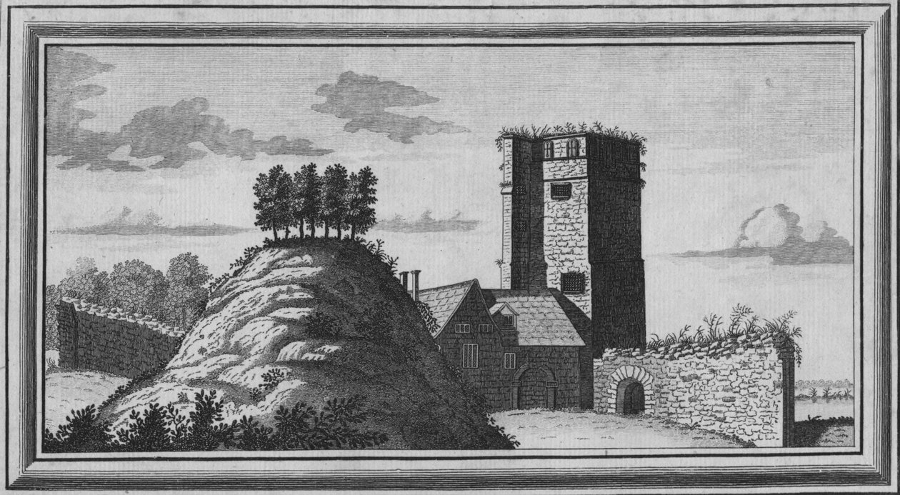 ऑक्सफोर्ड कैसल का दृश्य, 1769 द्वारा अज्ञात