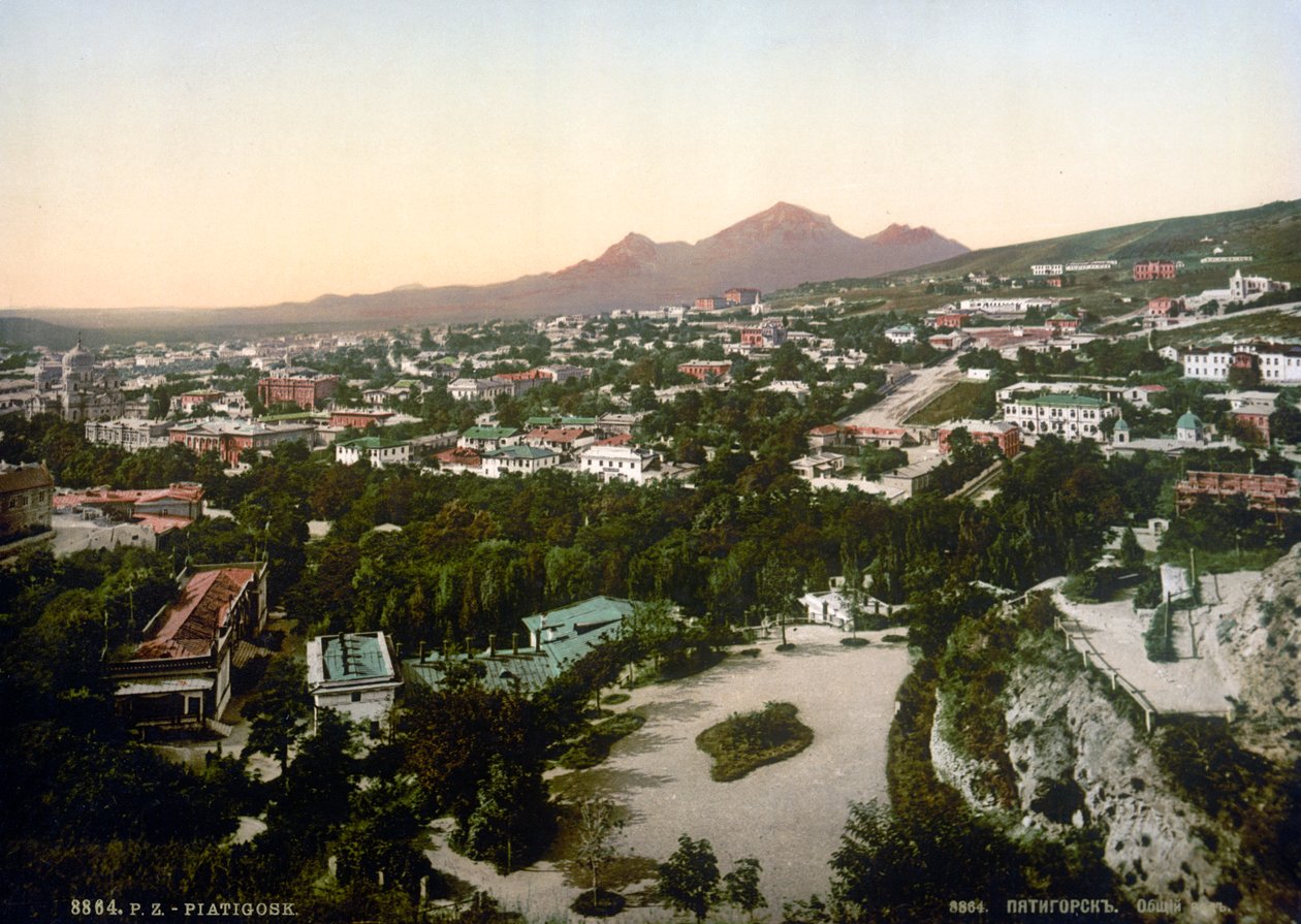 Pyatigorsk, रूस, 1895 का दृश्य द्वारा अज्ञात