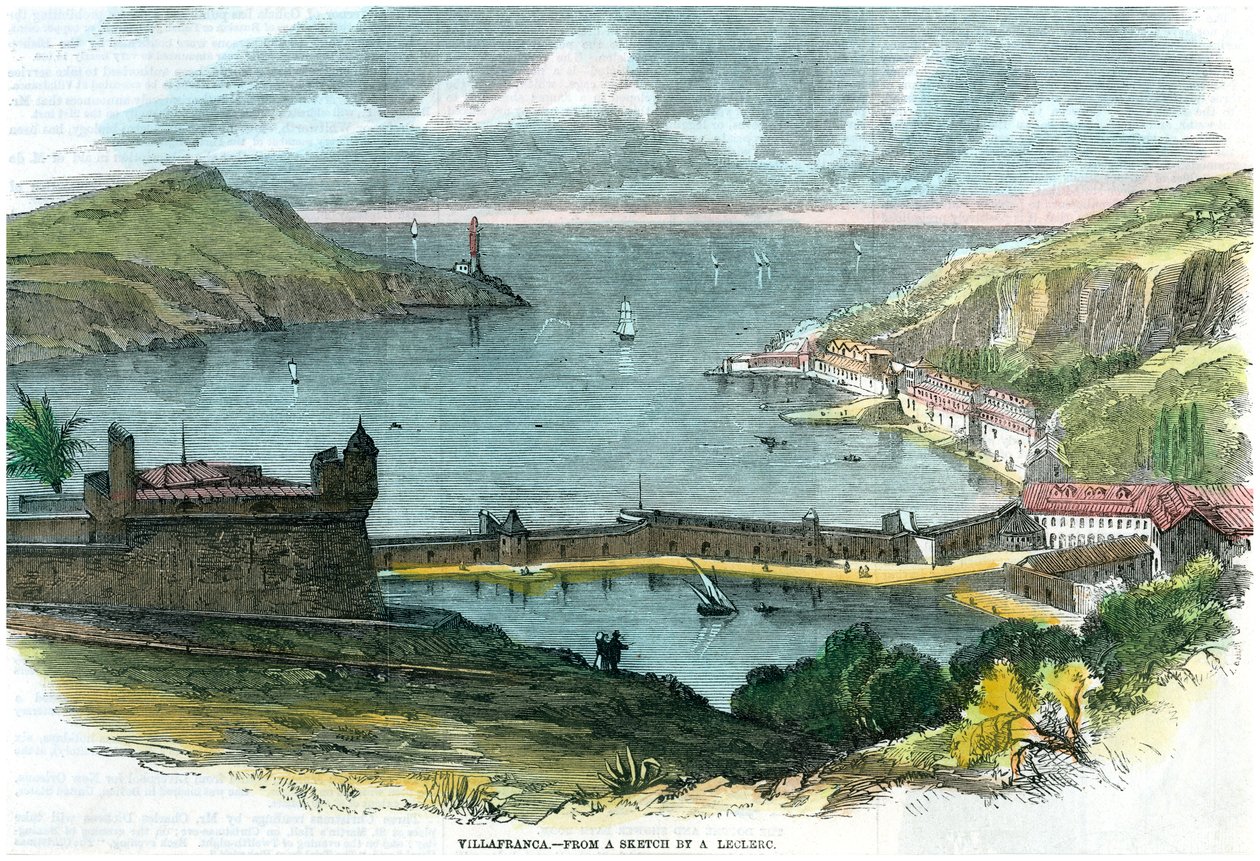 विलाफ्राँका, इटली, c1870 द्वारा अज्ञात