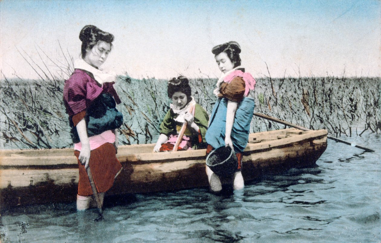 विंटेज फ्रेंच पोस्टकार्ड, c1900 द्वारा अज्ञात