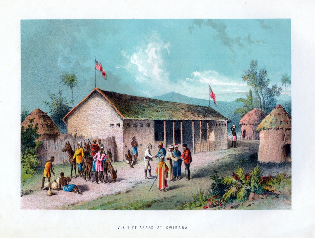 क्विरारा में अरबों का दौरा, c1875 द्वारा अज्ञात