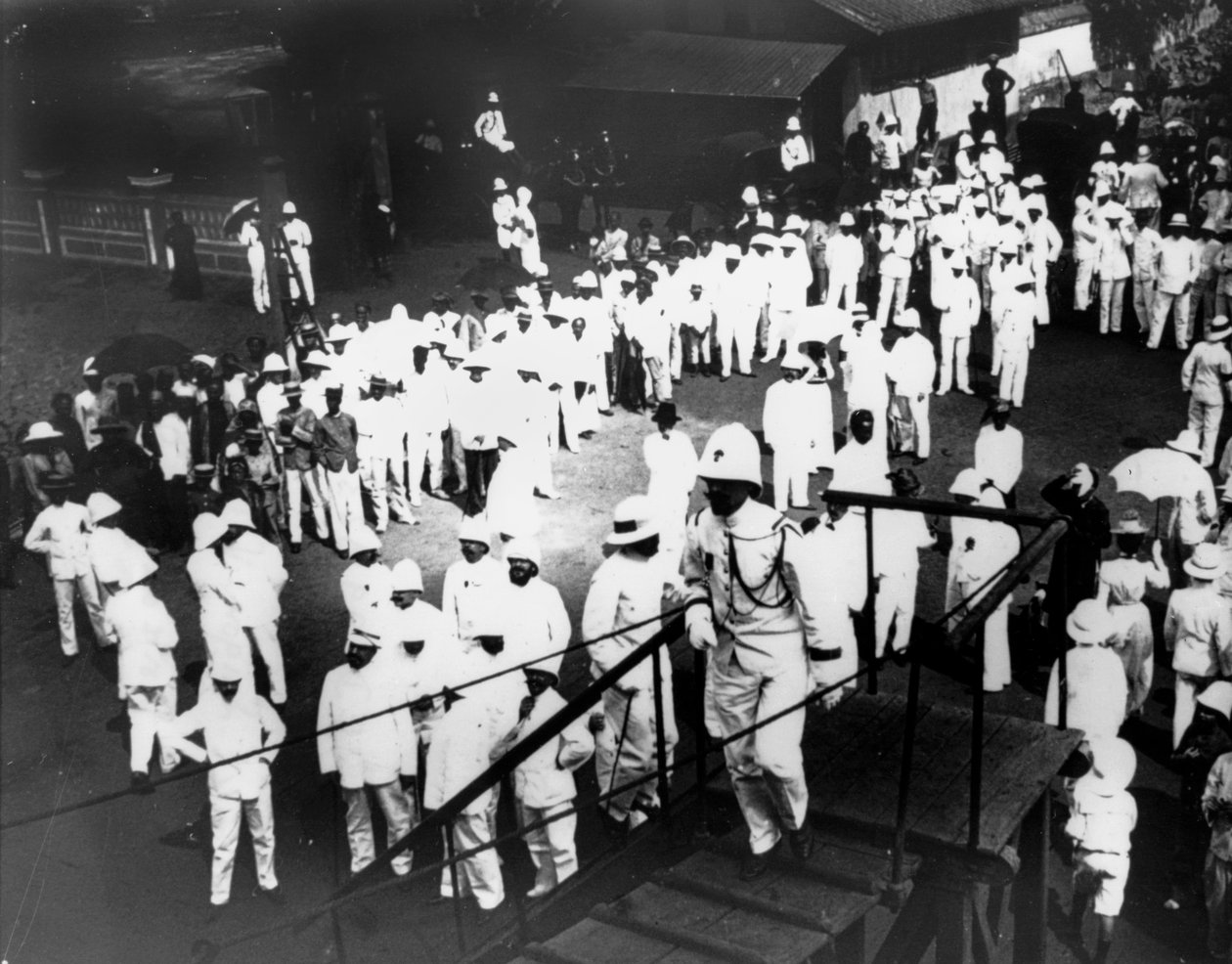 पोर्ट डौमेन, साइगॉन, वियतनाम, 1900 के आगंतुक द्वारा अज्ञात