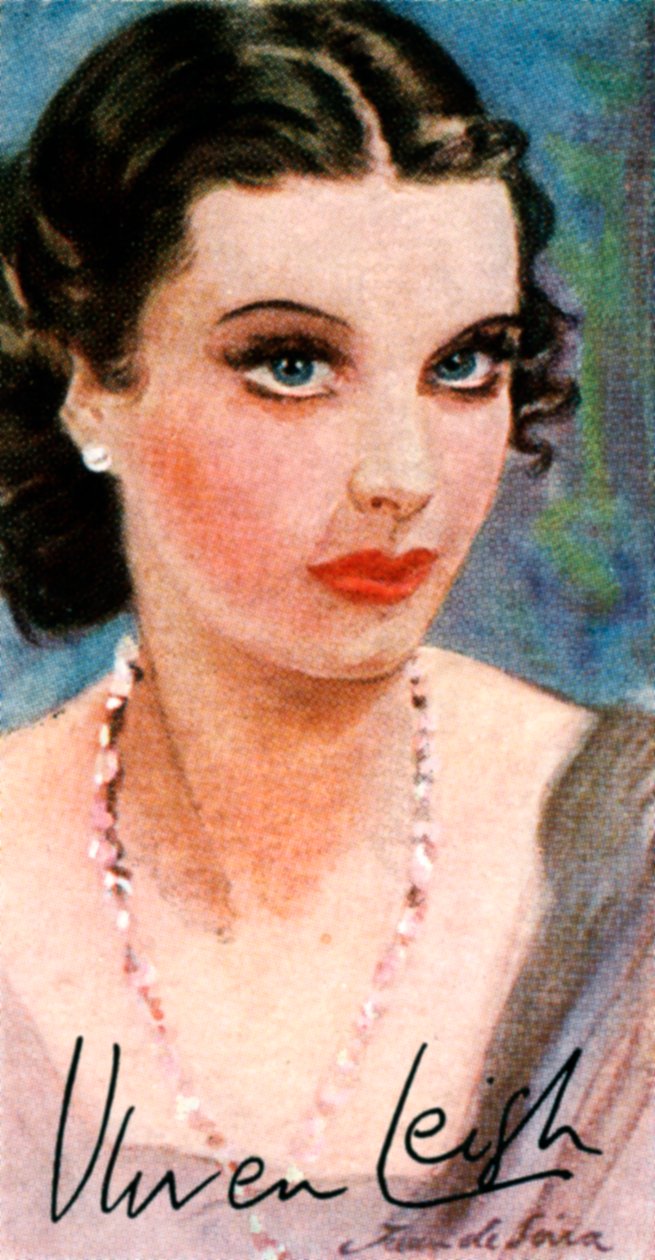 विवियन ले, 1913-1967, थिएटर और सिनेमा की अंग्रेजी अभिनेत्री, 20 वीं सदी द्वारा अज्ञात