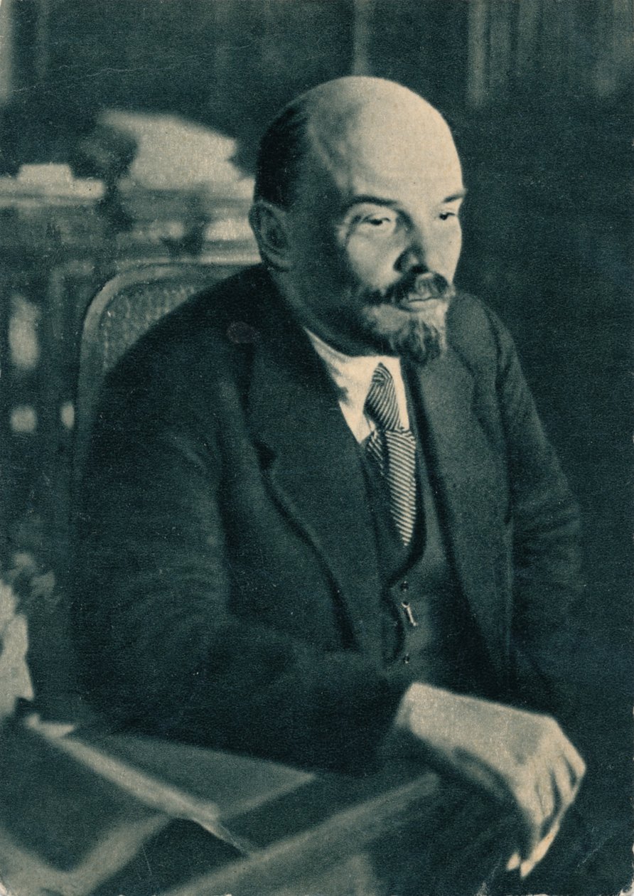 व्लादिमीर इलिच लेनिन, रूसी बोल्शेविक नेता, 28 नवंबर, 1921 द्वारा अज्ञात